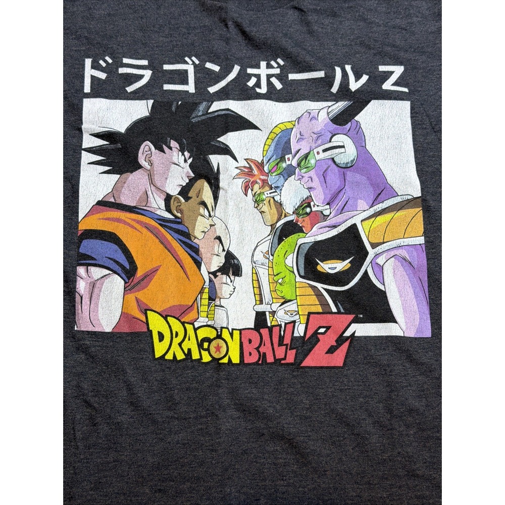 Dragon Ball Z T Shirt‎ Mens Large Black Goku Frieza DBZ
